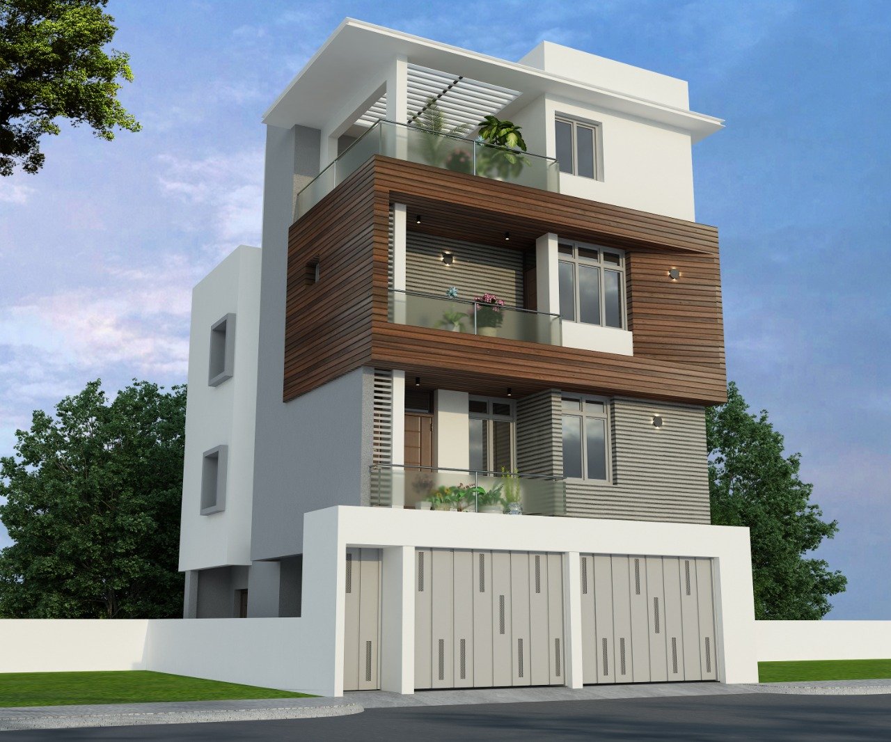 Luxury elevation design